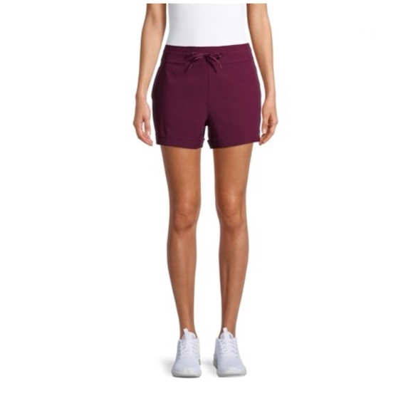 Avia Women's Commuter Shorts. Color: Purple Oxford - Picture 4 of 9